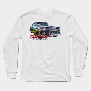 1955 Chevrolet 210 4 Door Sedan Long Sleeve T-Shirt